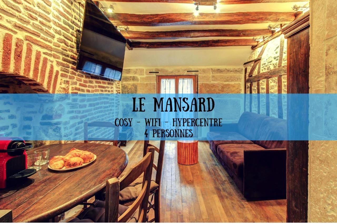 Le Mansard - Topdestination-Dijon - Centre Ville - Classe 3 Etoiles المظهر الخارجي الصورة